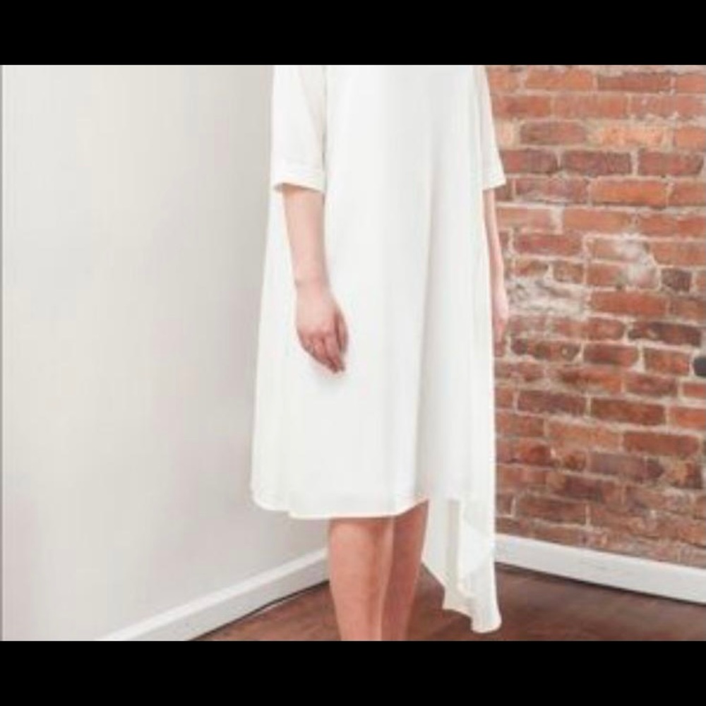 MimuMaxi cascade dress